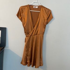 Tiger mist wrap dress